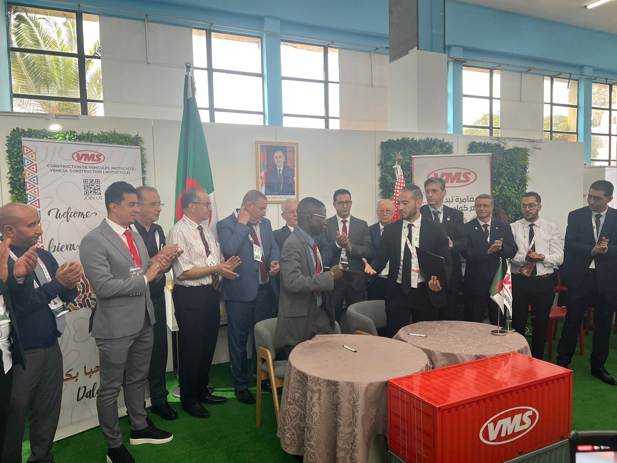 IATF 2025 :  VMS Industrie signe avec des entreprises du Mali et de Libye