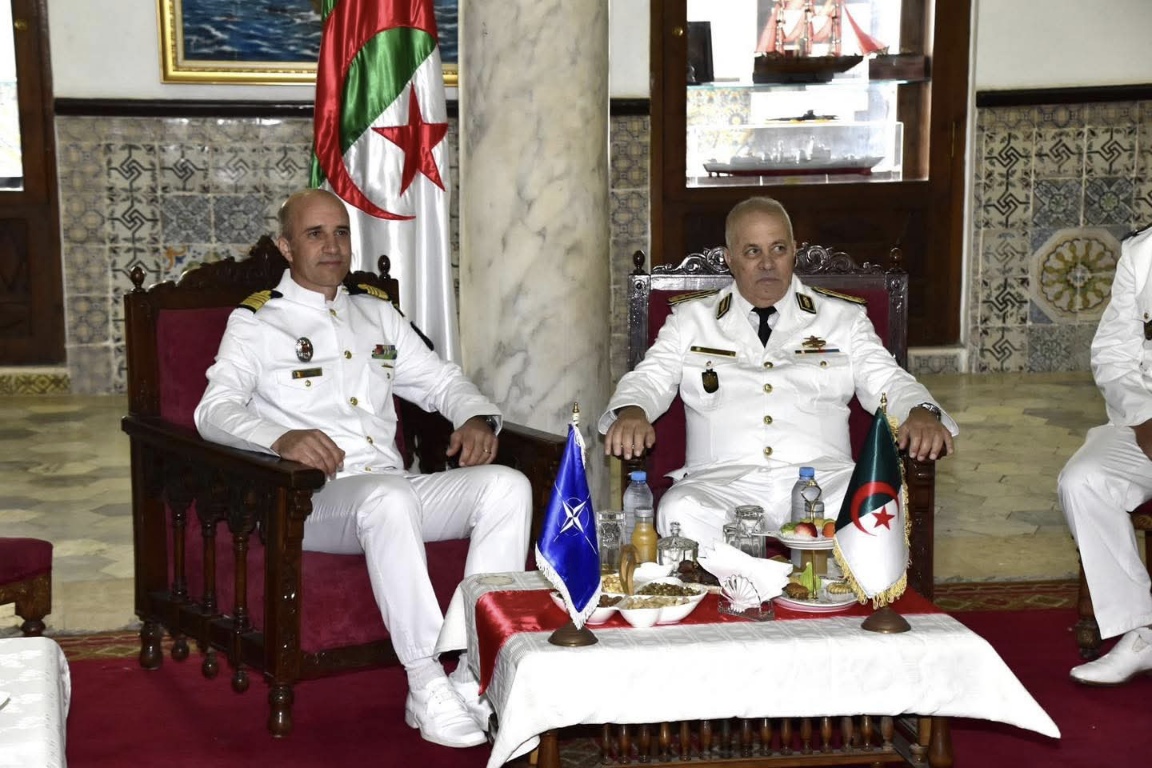 Une frégate de l’OTAN en escale stratégique à Alger