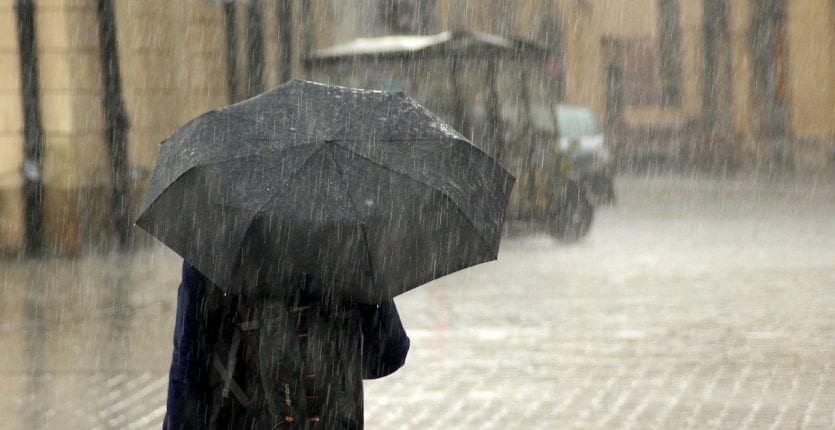 BMS : Pluies et orages sur plusieurs wilayas du pays jusqu’à mardi