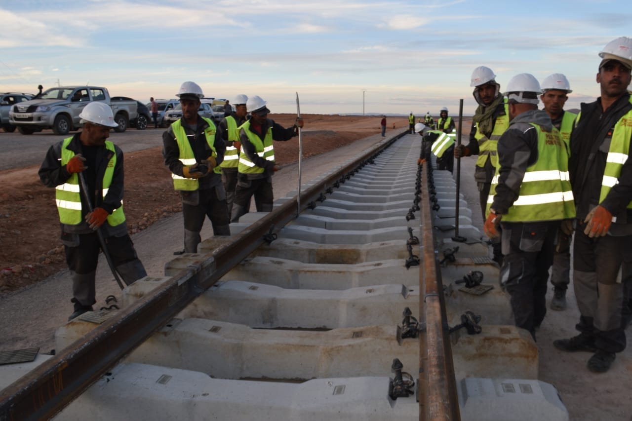 Ligne ferroviaire Béchar-Tindouf-Gara Djebilet : Une mobilisation exceptionnelle pour accélérer les travaux